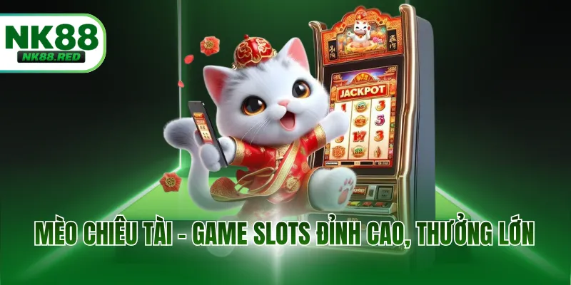 Mèo chiêu tài - Game slots đỉnh cao, thưởng lớn